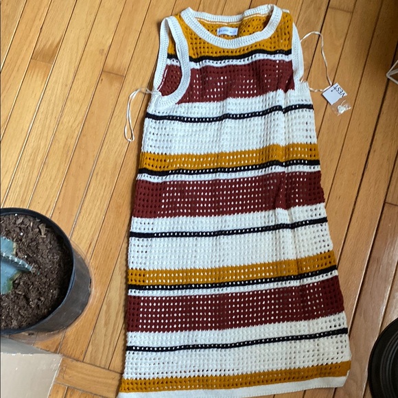 Nine West Crochet Sleeveless Dress - Picture 3 of 4